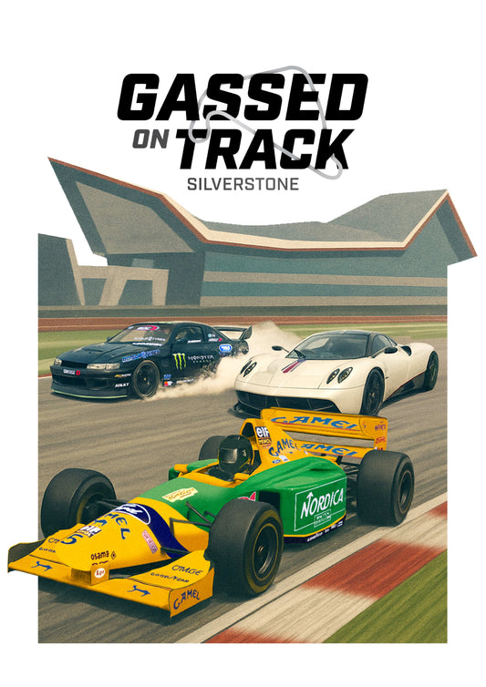 Gassed On Track Poster