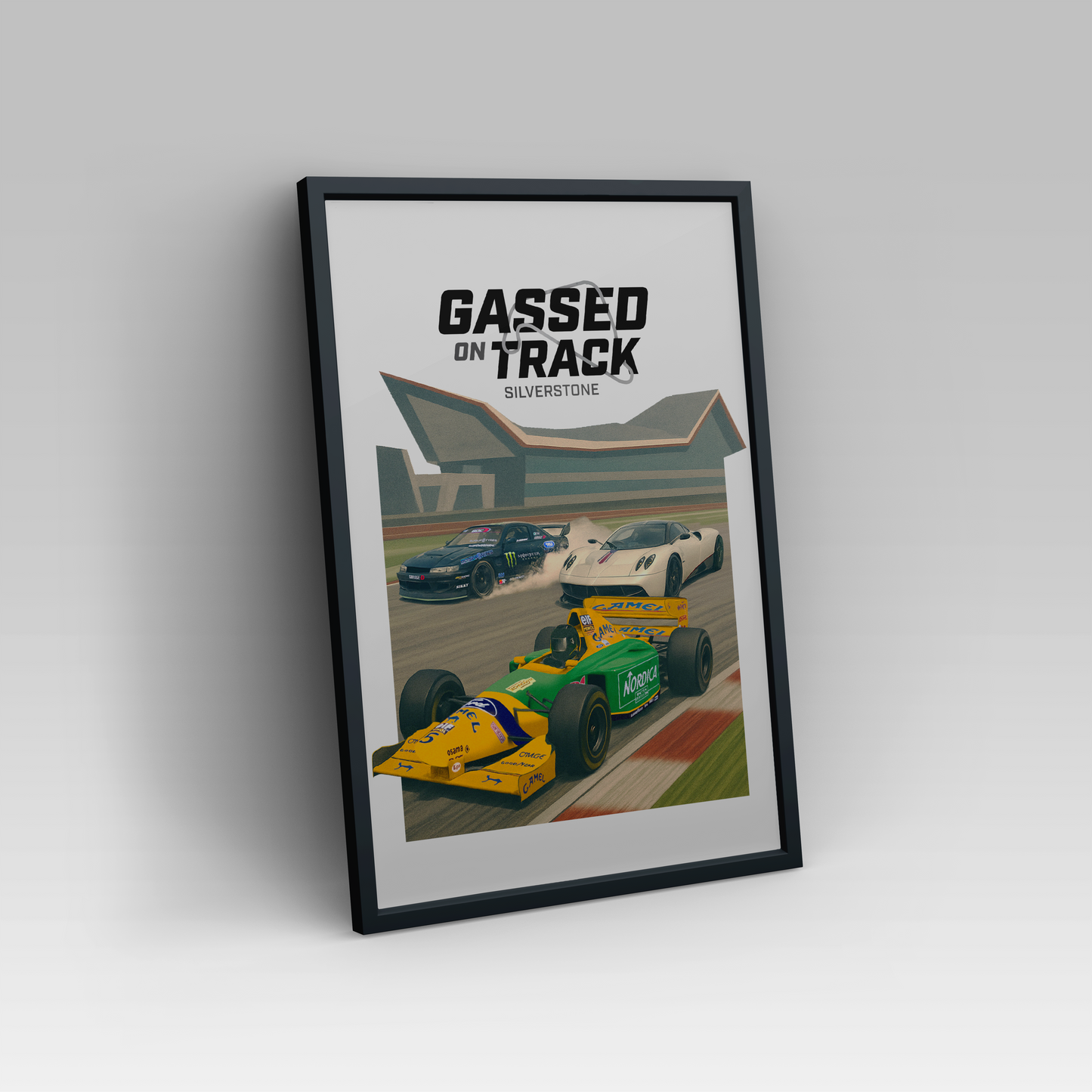 Gassed On Track Poster