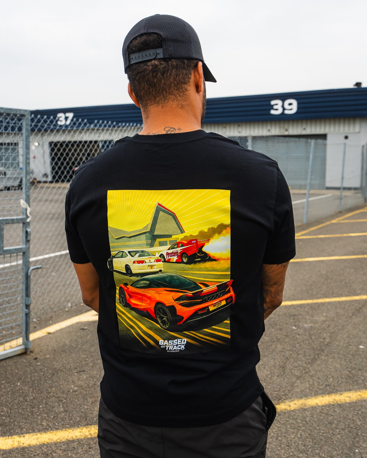 Jetcar Gassed On Track T-Shirt